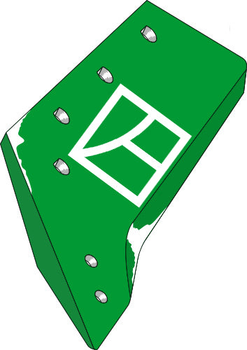 Reversible point share - 16'' - left