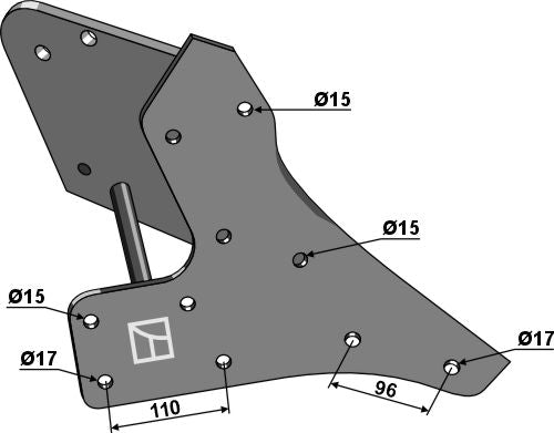 Saddle right