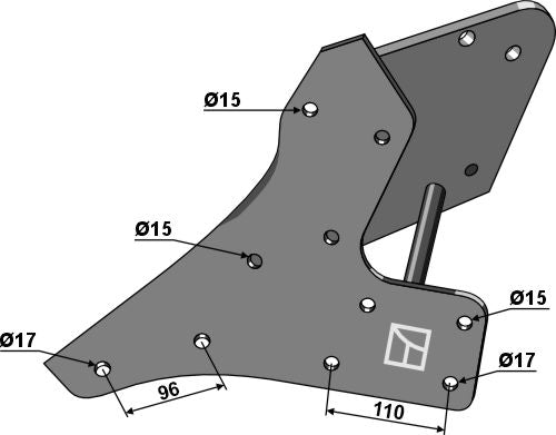 Saddle left