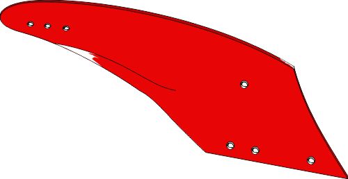 Moldboard Hydrein 16'' - right