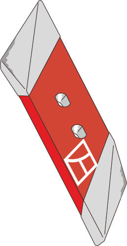 Reversible point DURAFACE 70x15 - left