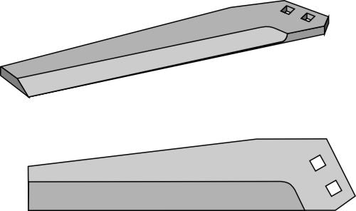 Top blade, left