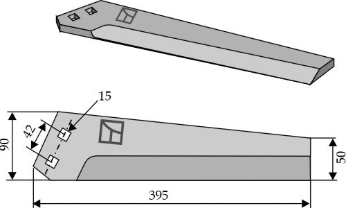 Top blade
