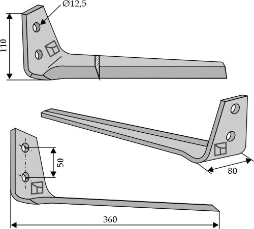 Top blade