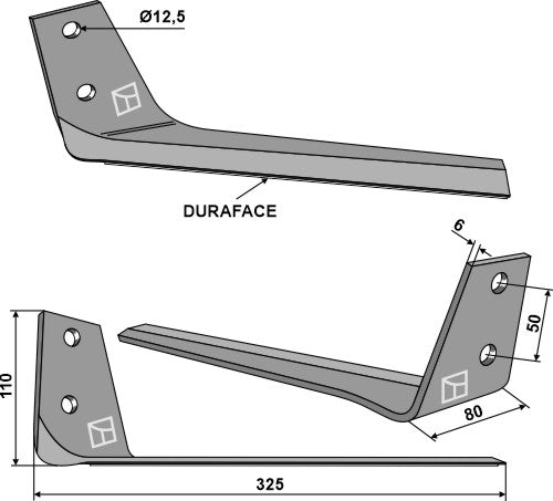 Top blade