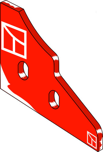 Landside tip - left