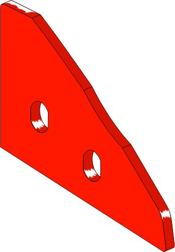 Landside tip - left