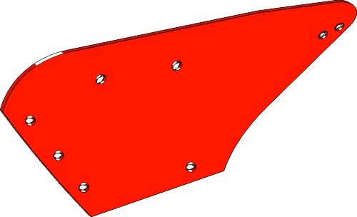 Moldboard - left