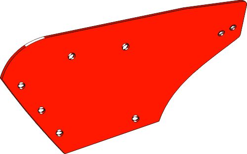 Moldboard - left