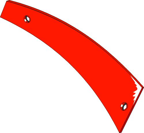 Moldboard slat - right