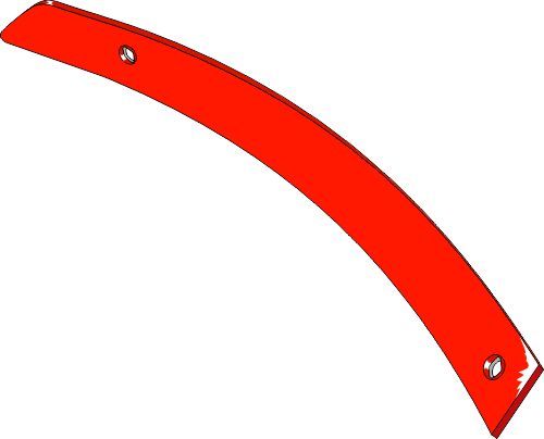 Moldboard slat - right