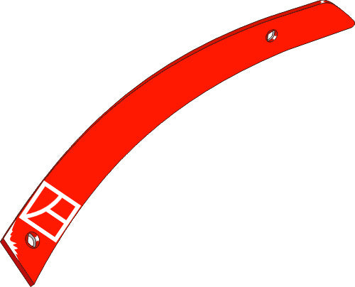 Moldboard slat - left