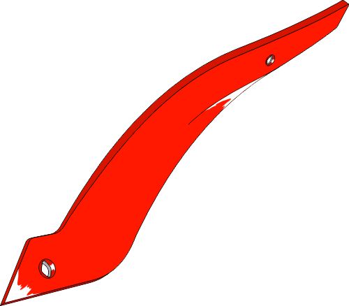 Moldboard slat - left