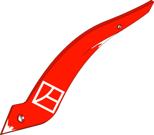 Moldboard slat - left