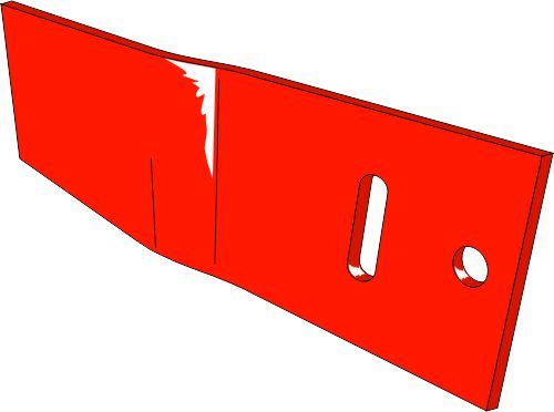 Moldboard extension - right