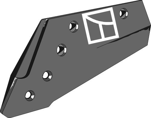 Reversible point share - 14'' - left