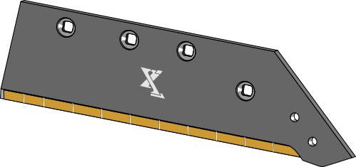 Reversible point share - 14'' - right - Hard metal