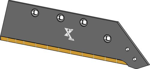 Reversible point share - 16'' - right - Hard metal