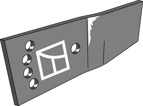 Moldboard extension - left