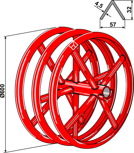 Roof ring roller