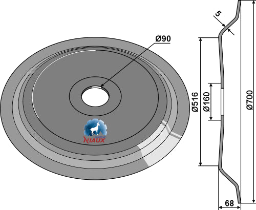 DD-Ring Ø700x5