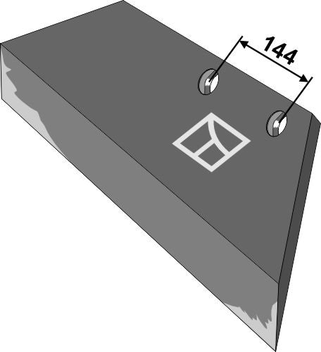Reversible point share - 14'' - right