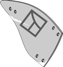 Moldboard - right