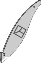 Moldboard slat - left