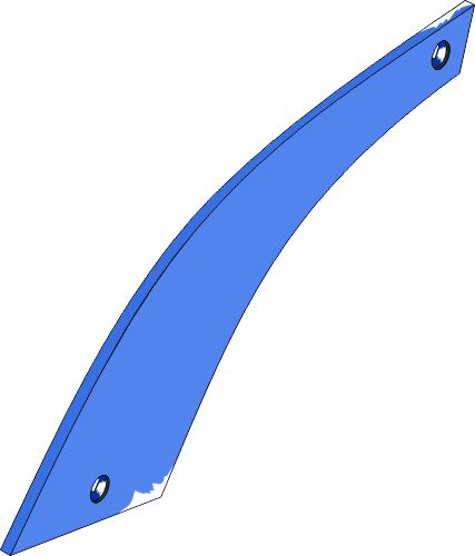 Moldboard slat SRP327PBL4 - left