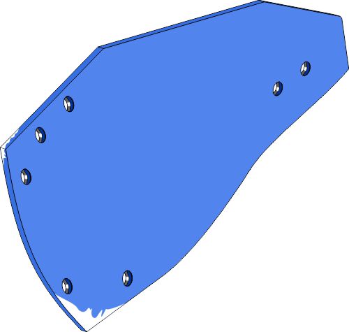 Moldboard HRP-350WL - left