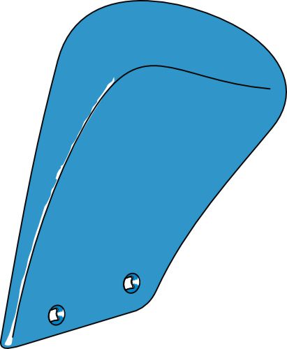 Manure skimmer board RDG-21 L - left