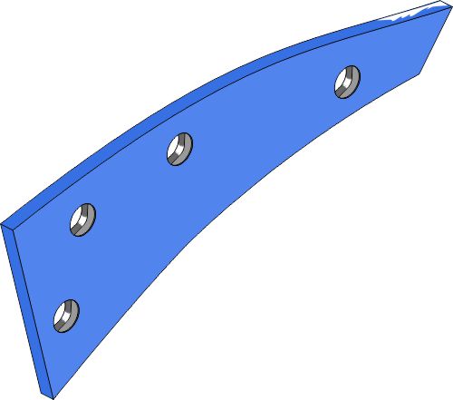 Moldboard slat SRP236OL1 - left