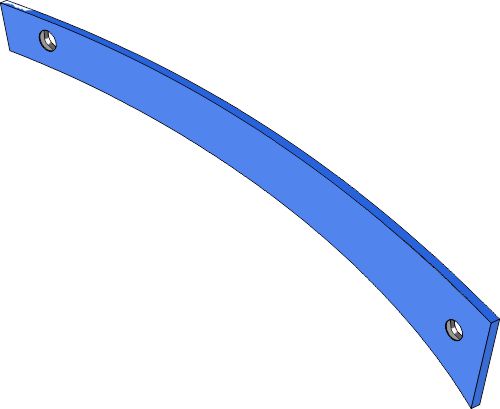 Moldboard slat SRP236O2 - right