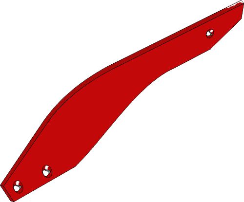 Moldboard slat - left