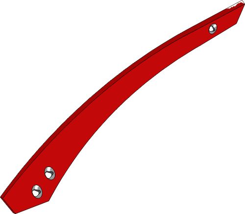 Moldboard slat - left