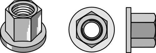Hexagon flange nut - M10x1,5
