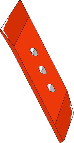 Reversible point 13mm - left