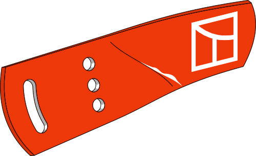 Moldboard extension - left