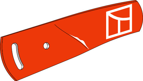 Moldboard extension - left