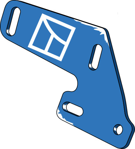 Bracket for trash board - right