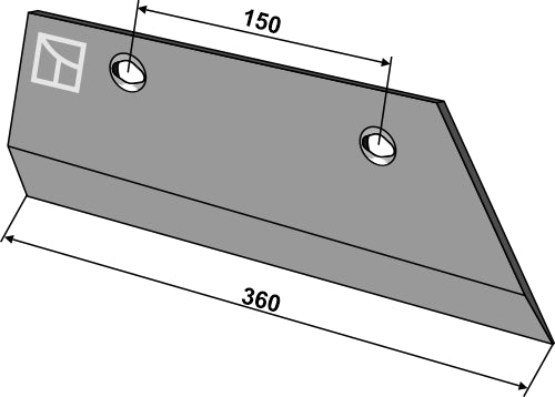 Share wing 10mm - right