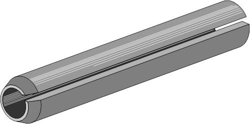 Clamping pin - Ø8x55