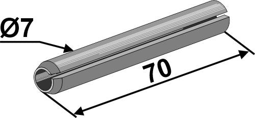 Clamping pin - Ø7x70