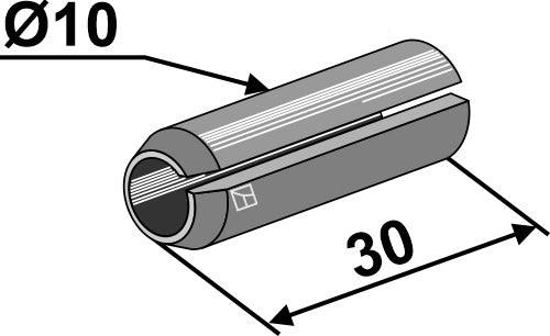 Clamping pin - Ø10x30