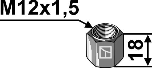 Nut M12x1,5