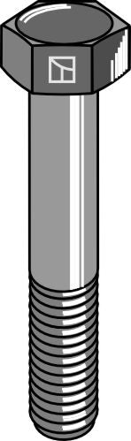 Hexagon bolt with metric fine thread - M14x1,5x60 - 12.9