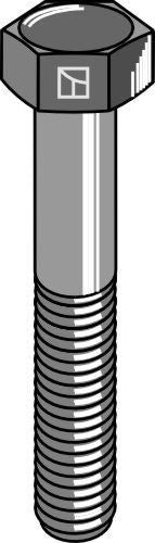 Hexagon bolt with metric fine thread - M14x1,5x65 - 12.9