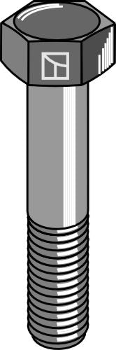 Hexagon bolt with metric fine thread - M16x1,5x52 - 12.9