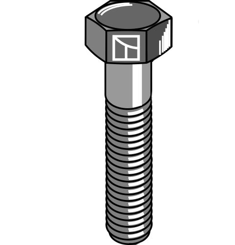 Hexagon bolt with metric fine thread - M16x1,5X55 - 12.9
