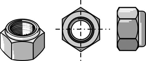 Self-locking hexagon nut - M20x1,5 - 10.9